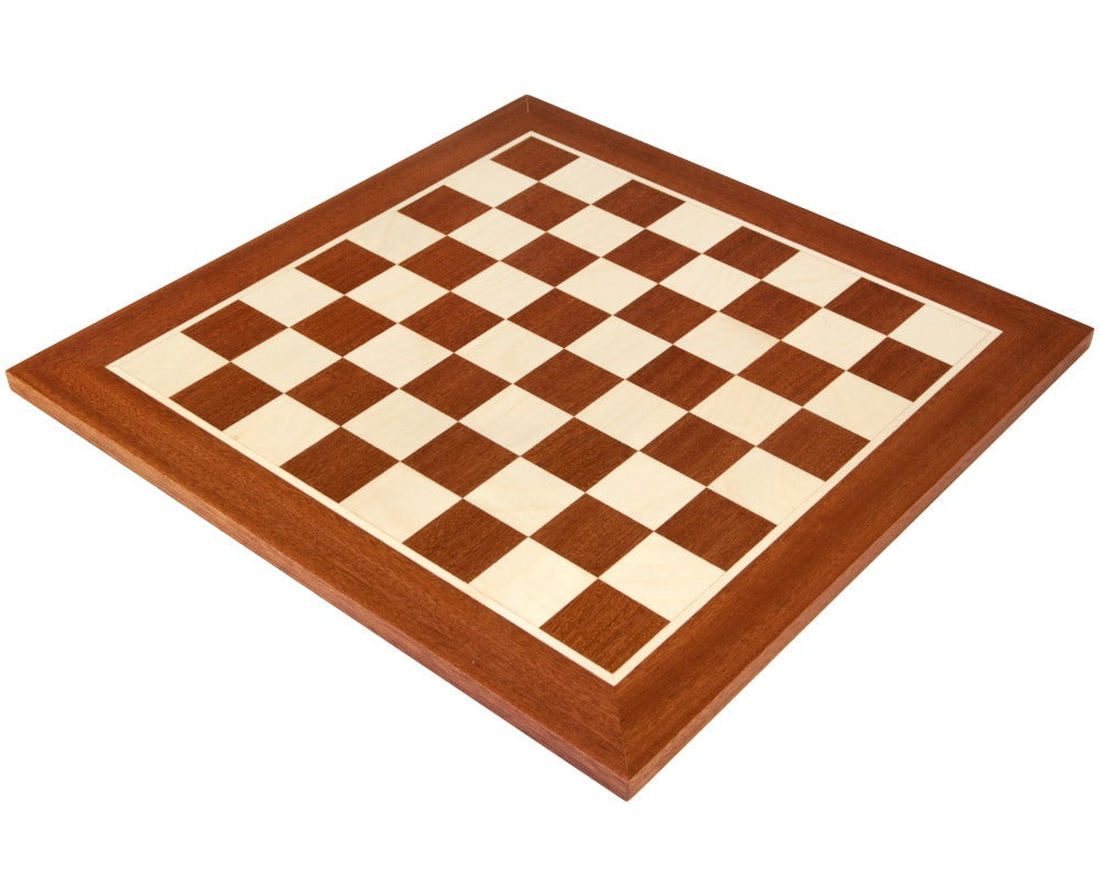 15.75" Mahogany Chess Board - Official Staunton™